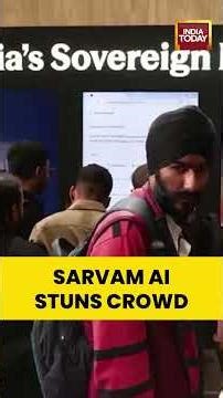 Sarvam AI Showcases Powerful Tools at AI Summit | Speech-to-Text to AI Agents #aisummit #technews