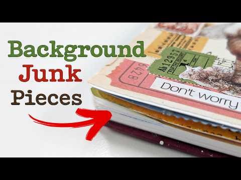 BEGINNERS creative process - From Start to Finish for Junk Journaling