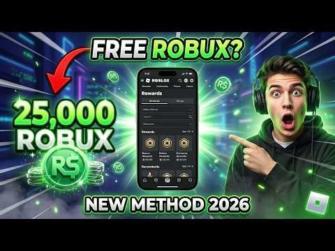FREE ROBUX CODES 2026! 🎁 How To Get Free Robux on Roblox Android & iOS