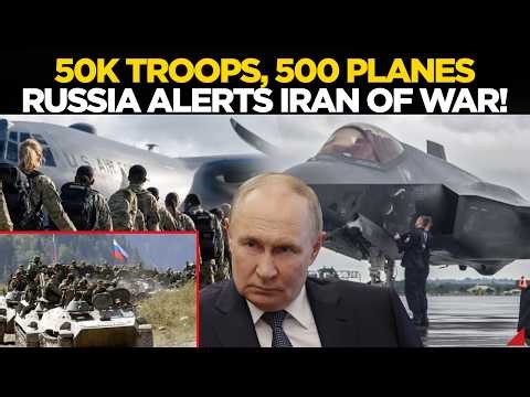LIVE | RUSSIA WARNS IRAN! 50,000 U.S. Troops & 500 Jets Ready for Strike as Iran Ceasefire Ends!
