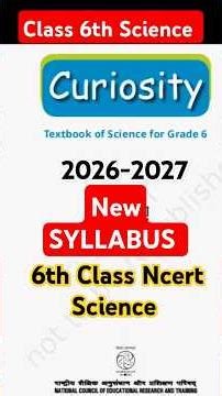 class 6 Science Syllabus Breakdown 📚Ncertfull guide#ncertsyllabus #shorts