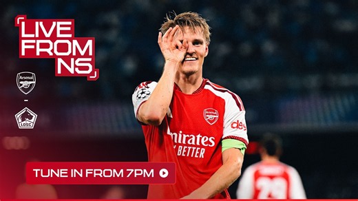 THE CHAMPIONS LEAGUE RETURNS TO NORTH LONDON 💫 | Live From N5 | Arsenal v Lille | UCL