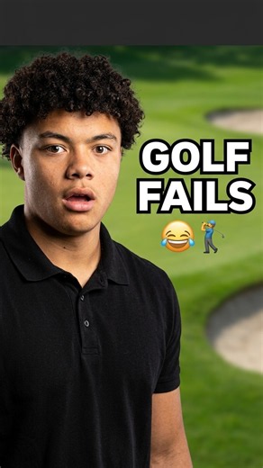 Trying not to laugh at these golf fails 😂⛳️ #golf #comedy #shortsvideo