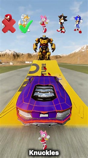 Bumblebee Transformer vs Sonic Team
