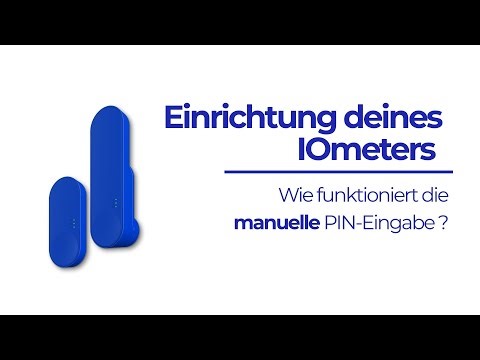 IOmeter Einrichtung: Manuelle PIN-Eingabe
