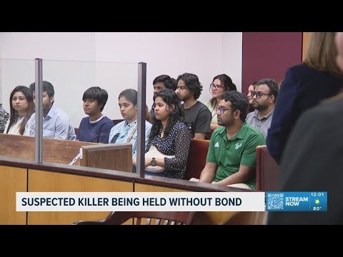 Friends of USF murdered students speak out after suspect's hearing in Hillsborough County.