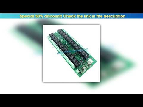 Hot Picks Tuya 24 Channel Smart WiFi/Zigbee Wireless Relay Switch Module APP RF Remote Control Smar