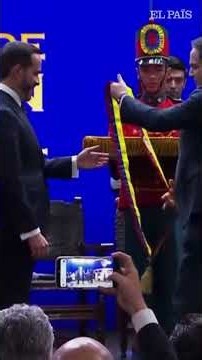 Así fue la toma de posesión del NUEVO PRESIDENTE DE COLOMBIA Abelardo de la Espriella | EL PAÍS