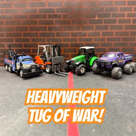 Forklift vs Flatbed vs Tractor vs King… Who Wins?!