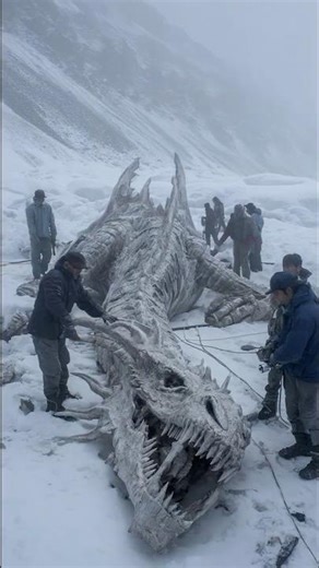 Frozen Dragon Discovered in Himalayan Ice—Scientists Speechless