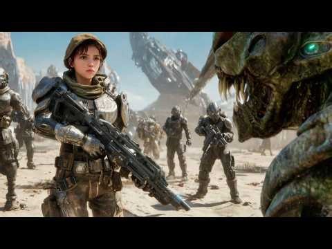 Alien commander Aimed a Gun at Her | The Deathworld Girl Adjusted Her Hair Sci-Fi Stories Today