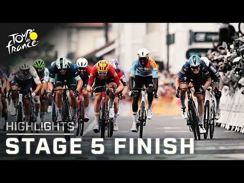 Tour de France 2026 highlights: Stage 5 finish | Cycling on NBC Sports