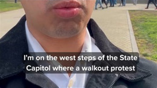 Students stage walkout protest at California State Capitol in Sacramento - Students walked out of class to protest at the California State Capitol, opposing ICE and drawing hundreds to the west steps in Sacramento. | ABC10