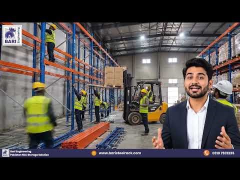 Heavy Duty Pallet Rack Installation | Warehouse Storage Solution