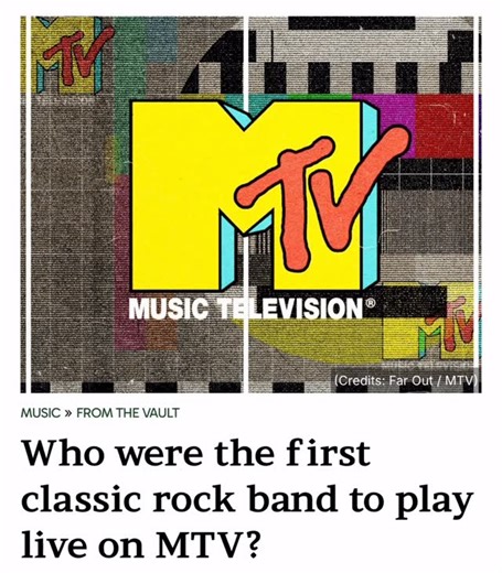 Ginger Wolf on Instagram: "After 40 +years MTV shuts down at the end of this year. #mtv #musicvideos #legendary"