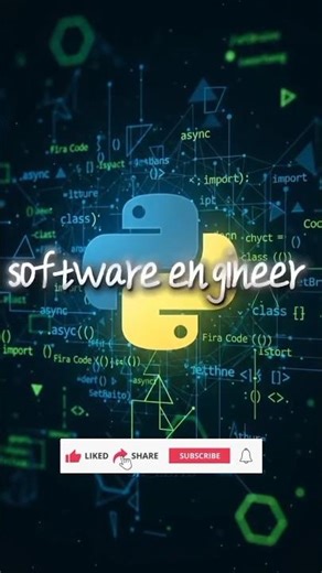 Software Engineer Python programming language learning #programming #coding #new