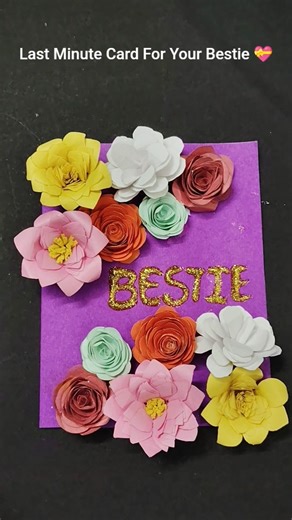 Create a Stunning Handmade Card for Your Bestie! #friendship