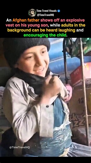 Afghan Child’s Explosive Vest Video Sparks Global Outcry #shorts