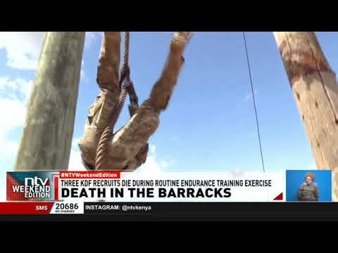 Three KDF recruits die after suffering medical complications during training in Eldoret