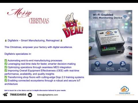 Smart Manufacturing IOT Device (Digifabrix)