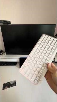 Logitech MX Keys Mini — tiny keyboard, huge upgrade. Clean, quiet, addictive.