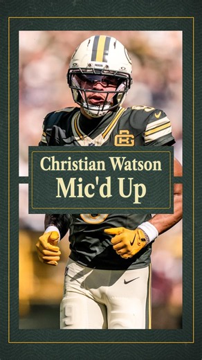 Oh yeah, and he was Mic'd Up on Sunday.