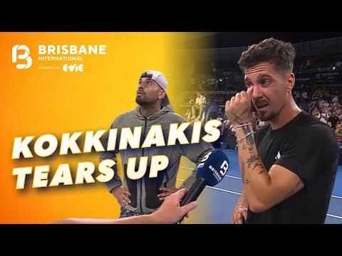 Kyrgios and Kokkinakis share an emotional moment together: 2026 Brisbane International | WWOS