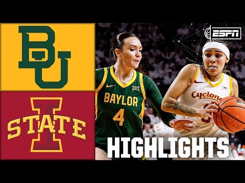 GAME WINNER 🤯 Baylor Bears vs. Iowa State Cyclones | Full Game Highlights | ESPN College Basketball