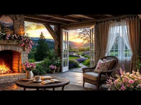 Picture Yourself by the Fireplace 🔥 Cozy Reading Nook Ambience for Relaxation & Calm - 4K