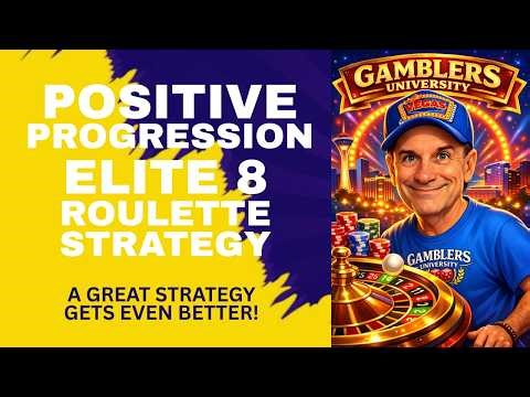 Positive Progression Elite 8 Roulette Strategy- We Tweak An Already Great Strategy!