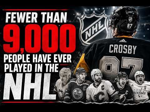 Fewer Than 9,000 People Have Ever Played in the NHL
