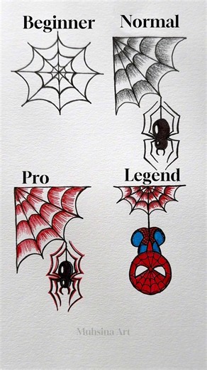 How to draw spider web 🕸 #shorts #art #drawing #howtodraw #spiderman