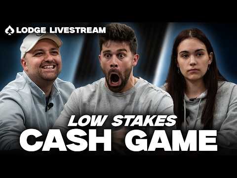 WILD CASH GAME With SETHY POKER and MORE | Lodge Live Stream