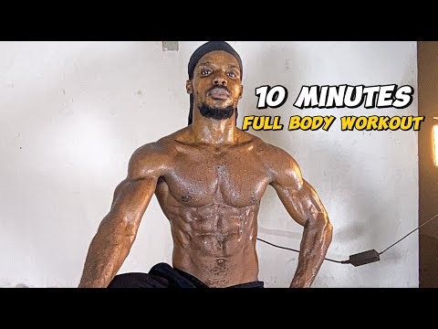 10-Minute Advanced Full Body Tabata Workout 🔥 No Equipment | Fat Burning HIIT