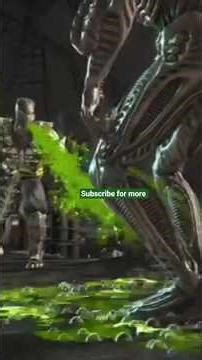 Reptile FATALITY on Alien MK X #mortalkombat #reptile#mkx#mk1 #mk2#alien#fatality#viral#fyp#vs