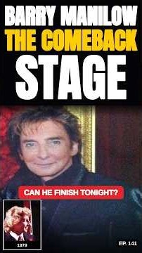 Barry Manilow Then vs Now — The Comeback Stage at 83 | Decoded Daily Ep. 141