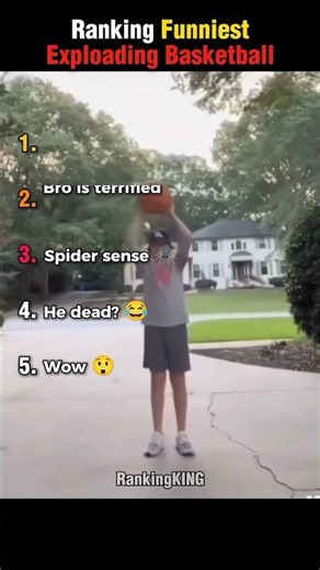 Ranking Funniest Exploding Basketball 🤣