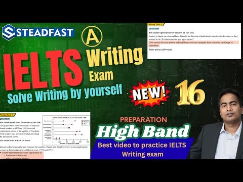 IELTS Academic Writing test 16 I task 1 & task 2 #writing #speaking #listening #ielts #ieltswriting