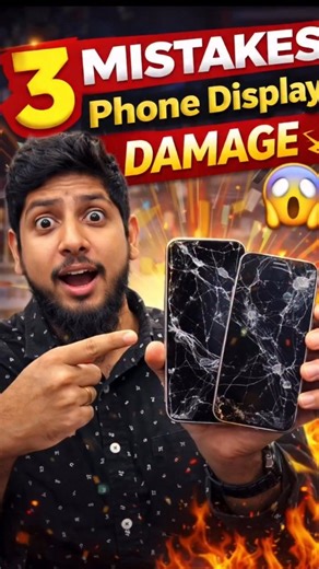 Mms Farooq on Instagram: "Ee 3 mistakes chesthe 😱 Mee phone display ki bye bye cheppalsindhemobile display problem phone display damage mobile screen broken phone screen crack mobile display repair smartphone display issue phone display replacement mobile repairing tips phone care tipsmobile screen problem telugu phone display problem telugu mobile tips telugu smartphone mistakes phone damage reasons mobile handling mistakes phone screen safety display repair cost mobile service tips why phone 