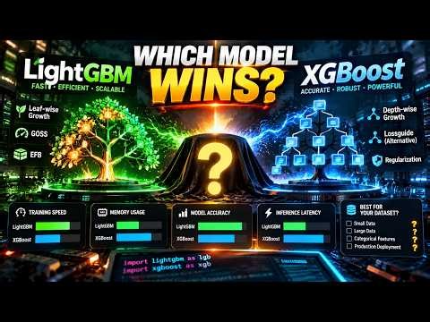 LightGBM vs XGBoost: Which Actually Wins? Speed, Accuracy & RAM
