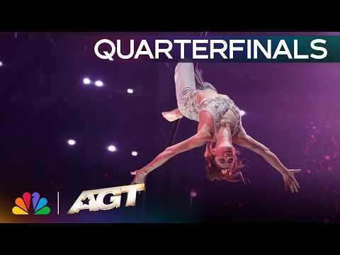 Veronika Goroshkova Delivers DAZZLING Aerial To “The Fate of Ophelia” | Quarterfinals | AGT 2026