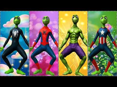 Alien Dance Battle | Dame Tu Cosita | Superheroes | Full HD #104