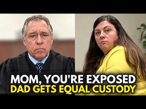 Mom’s Secret Prison Romance EXPOSED in Custody Court — Judge Gives Dad 50/50 Custody!