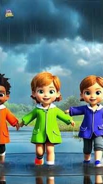 Seasons in a Year -Winter, Summer, Rainy, Spring #shorts #kidslearning #nurseryrhymes #kidssongs