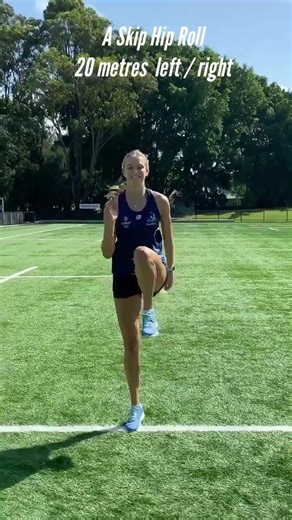 A Skip Into Hip Rotation | Sprint Mechanics Drill for Speed Training