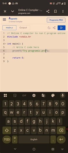 programming of Hello World! || First Program || C programming Language