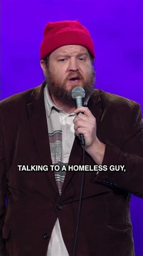 Maybe the homeless guy caught him lurking around the school 😳