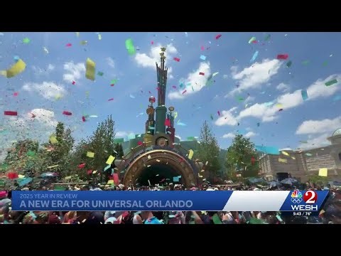Universal has epic year with launch of new Orlando theme park | 2025 roundup
