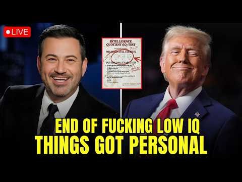 Trump Bragged About His 150 IQ — Kimmel Showed the ACTUAL Paperwork and Broke the Internet