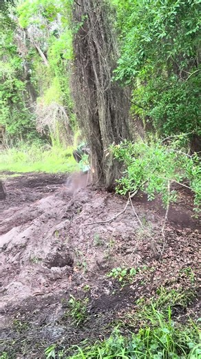 New Line Through Creek Bed - GNCC YFZ450R ATV Racing